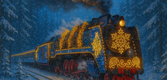 Волшебство на рельсах: Поезд Деда Мороза отправился в юбилейное путешествие - фото