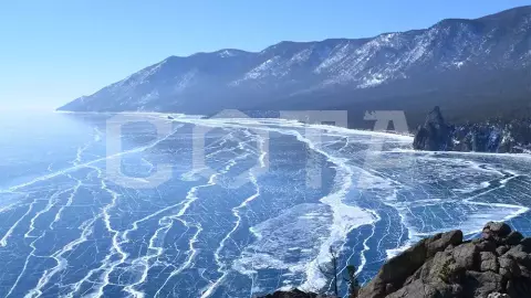 Ледяные просторы Байкала - фото 5