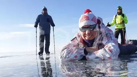 Встреча с прозрачным льдом Байкала - фото 1