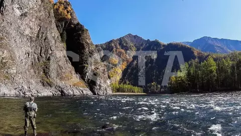 ТРОФЕЙНАЯ РЫБАЛКА НА ГОРНОЙ РЕКЕ - фото 1