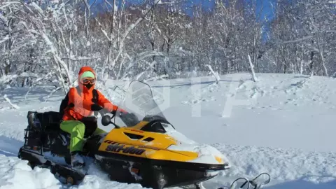 На снегоходе на Авачинский перевал - фото 3