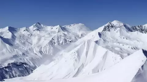 На снегоходах на горячие источники - фото 1
