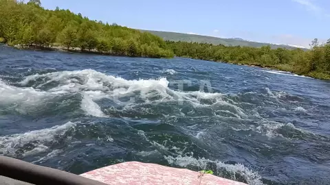 Камчатка. Река Авача. Прогулка на водометной лодке к " Чертову мосту" - фото 3