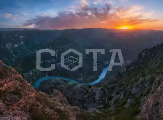 Сулакский каньон и бархан Сарыкум - фото 1