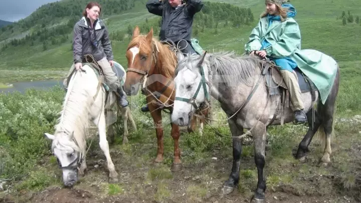 Конный тур к озеру Манас - фото 23