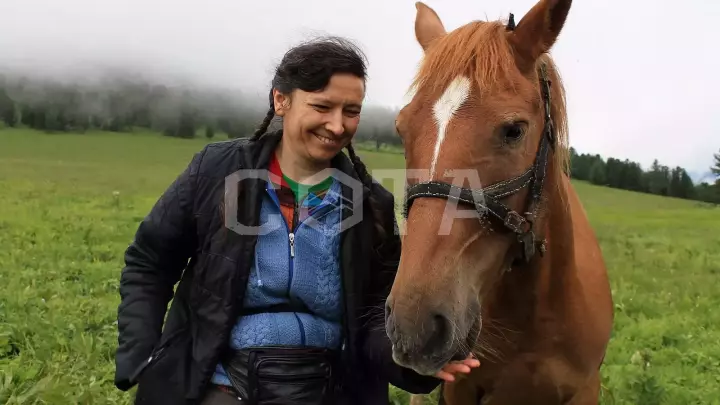 Конный тур к озеру Манас - фото 15