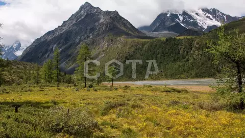Пеший поход к Белухе с вьючными лошадьми - фото 5