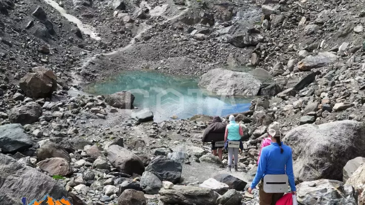 Поход в ущелье Актру - фото 4