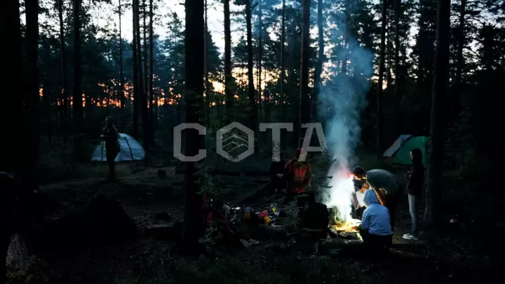 Ястребиное. Скалолазание и тарзанка. Поход из Петербурга - фото 9