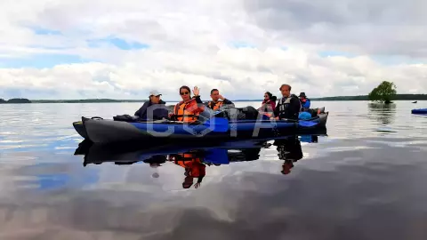На волнах Московского моря. Байдарочный поход на выходные в Подмосковье - фото 5