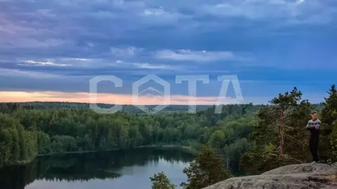 Ястребиное. Скалолазание и тарзанка. Поход из Петербурга - фото 4